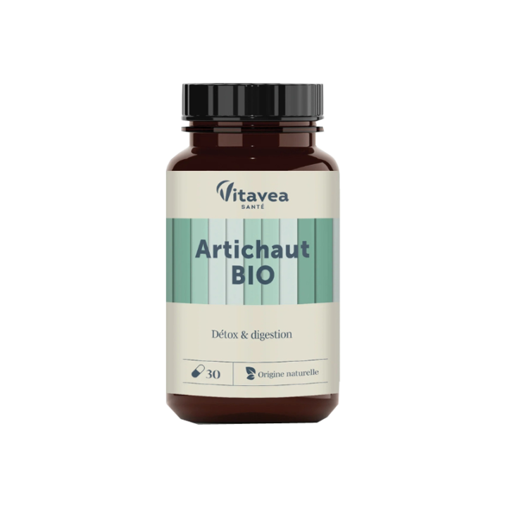 Artichaut bio Vitavea - pot de 30 gélules