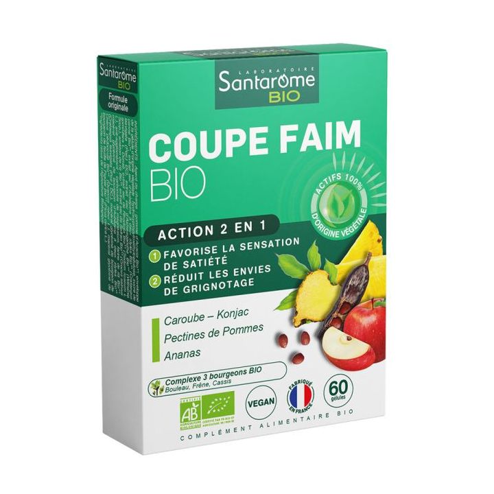 Coupe faim bio Santarome - boîte de 60 comprimés