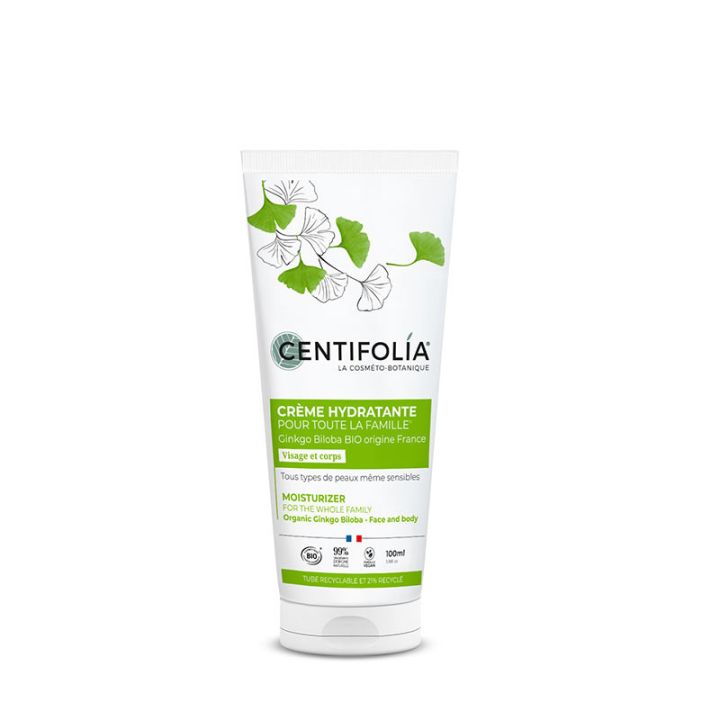 Crème hydratante pour toute la famille bio Centifolia - tube de 100ml