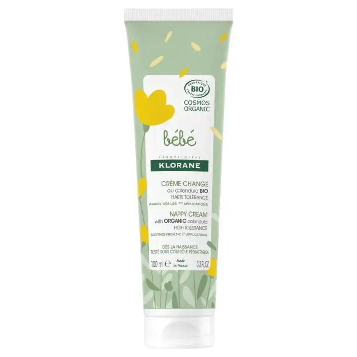 Crème change bio Klorane - tube de 100ml