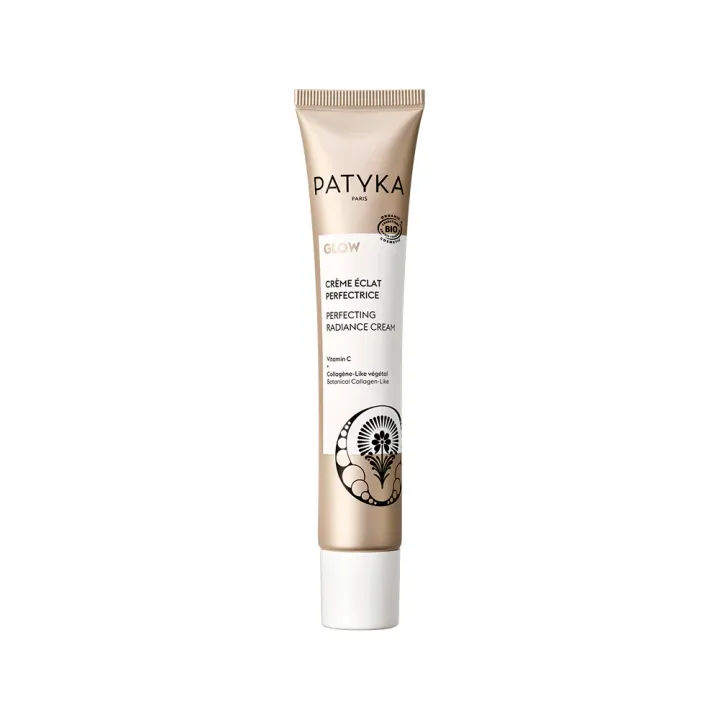 Crème éclat perfectrice bio Glow Patyka - tube de 40ml