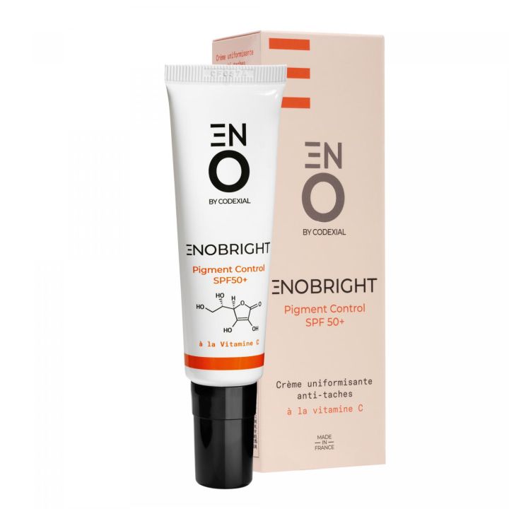 Enobright Pigment Control SPF50+ Crème uniformisante anti-taches ENO laboratoire Codexial - tube de 30 ml