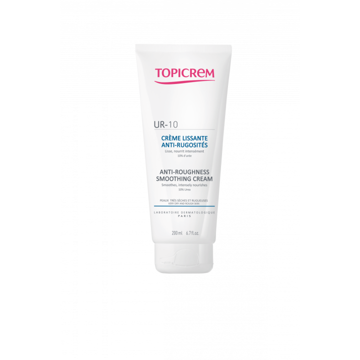 Crème lissante anti-rugosités UR-10 Topicrem - tube de 200 ml