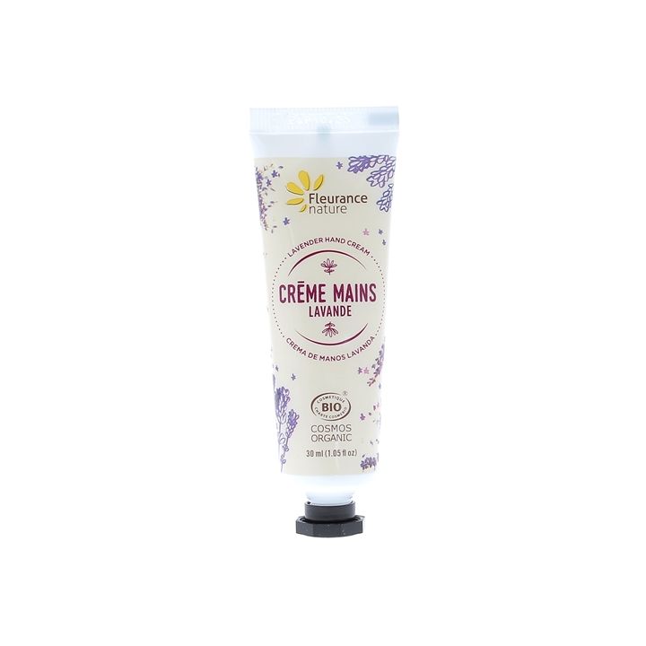 Crème mains lavande bio Fleurance nature - tube de 30 ml