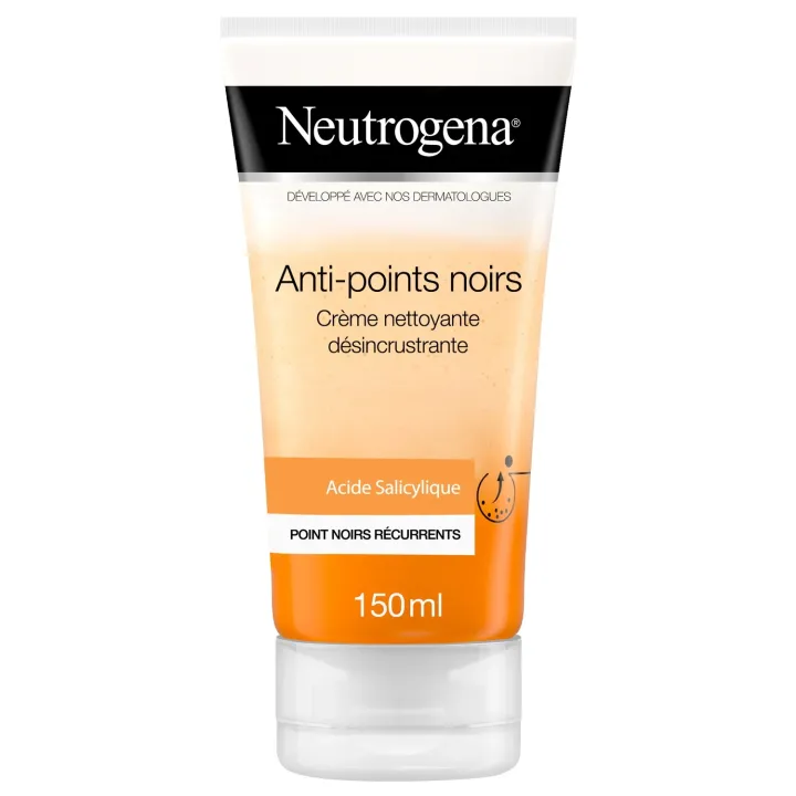 Crème nettoyant désincrustante anti-points noirs Neutrogena - tube de 150ml