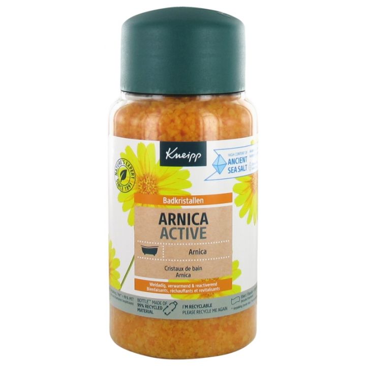 Cristaux pour le bain Arnica Active Kneipp - pot de 600 g