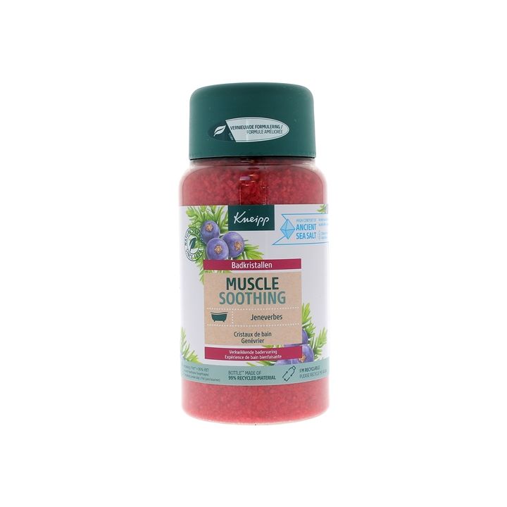 Cristaux pour le bain Muscle Soothing Genévrier Kneipp - pot de 600 g