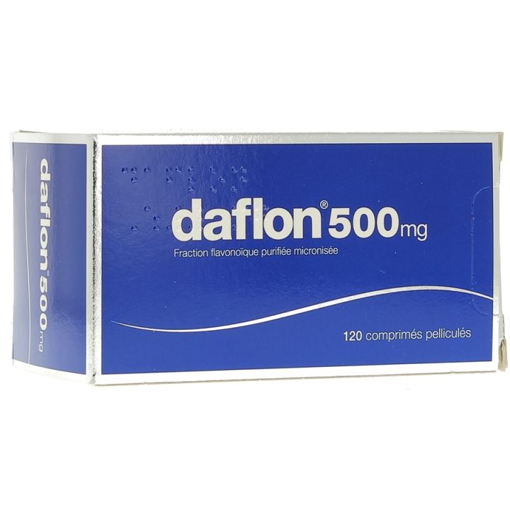 Daflon 500mg comprimé - 120 comprimés