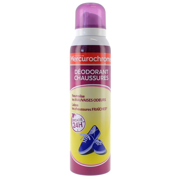 Déodorant chaussures Mercurochrome - spray 150 ml