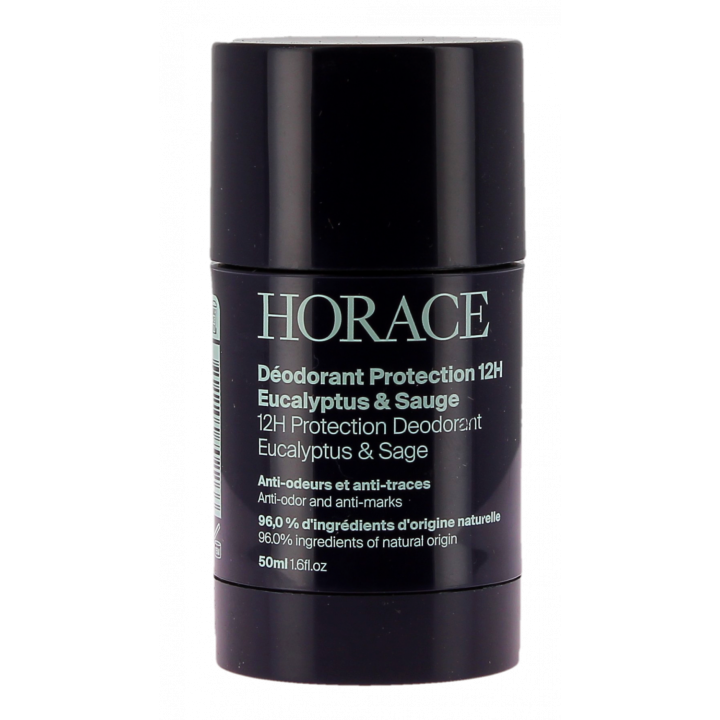 Déodorant protection 12h eucalyptus et sauge Horace - stick de 50ml