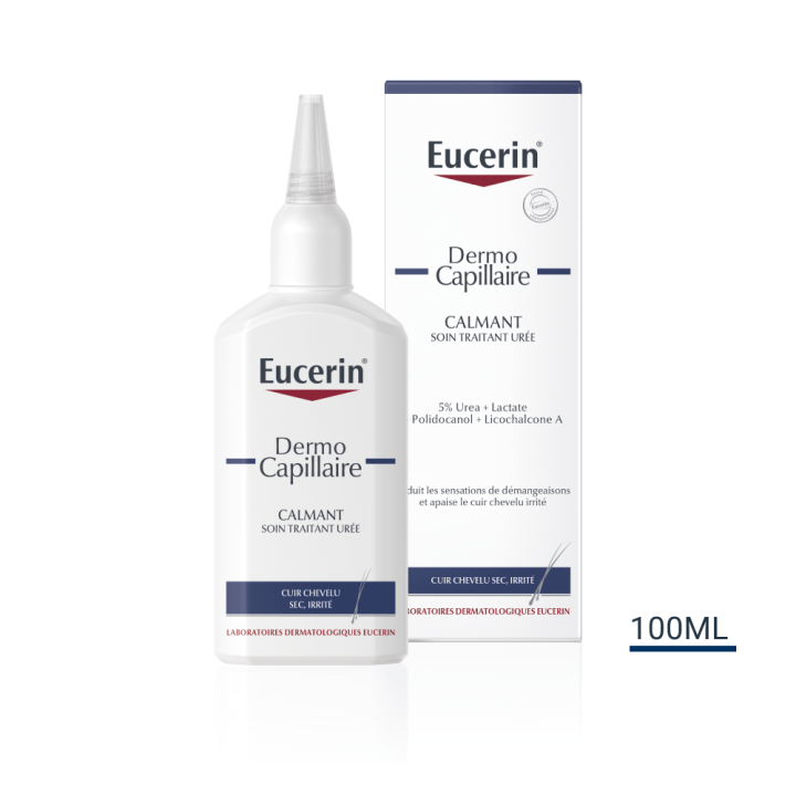 DermoCapillaire Soin traitant urée calmant Eucerin - flacon de 100 ml