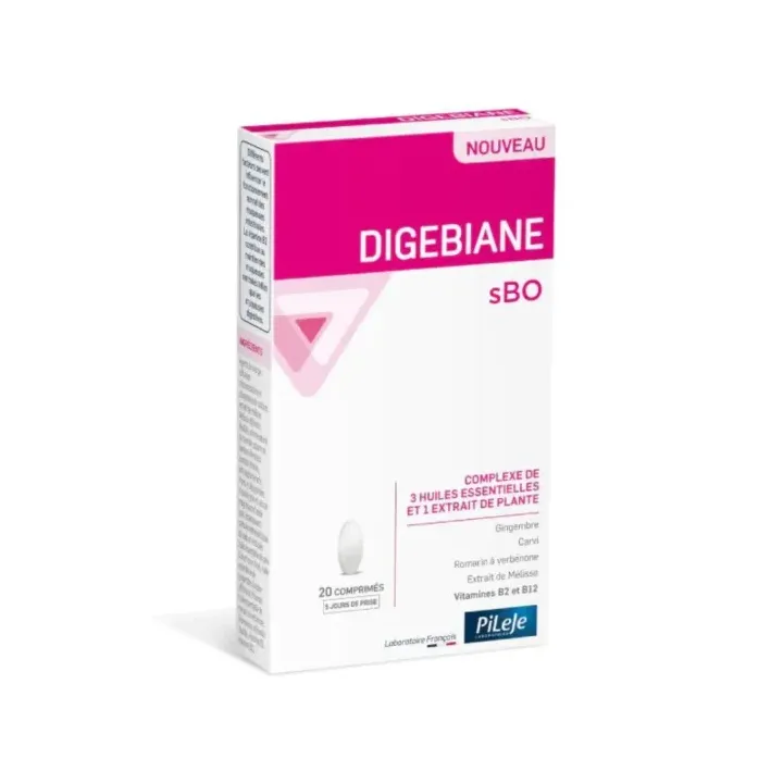 Digebiane sBO Pileje - boîte de 20 comprimés