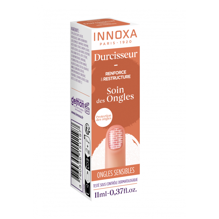 Durcisseur ongles ultra-résistant Innoxa - flacon de 11ml