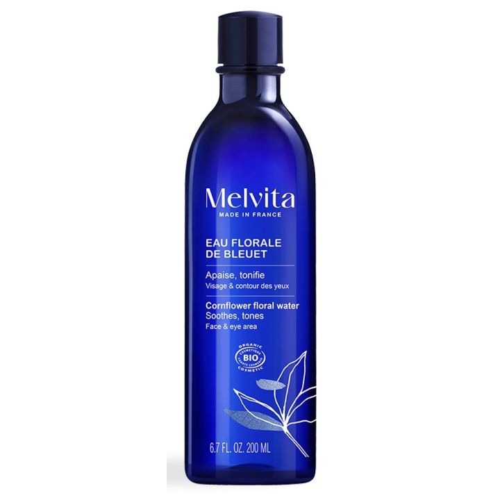 Eau florale de bleuet BIO Melvita - flacon 200 ml