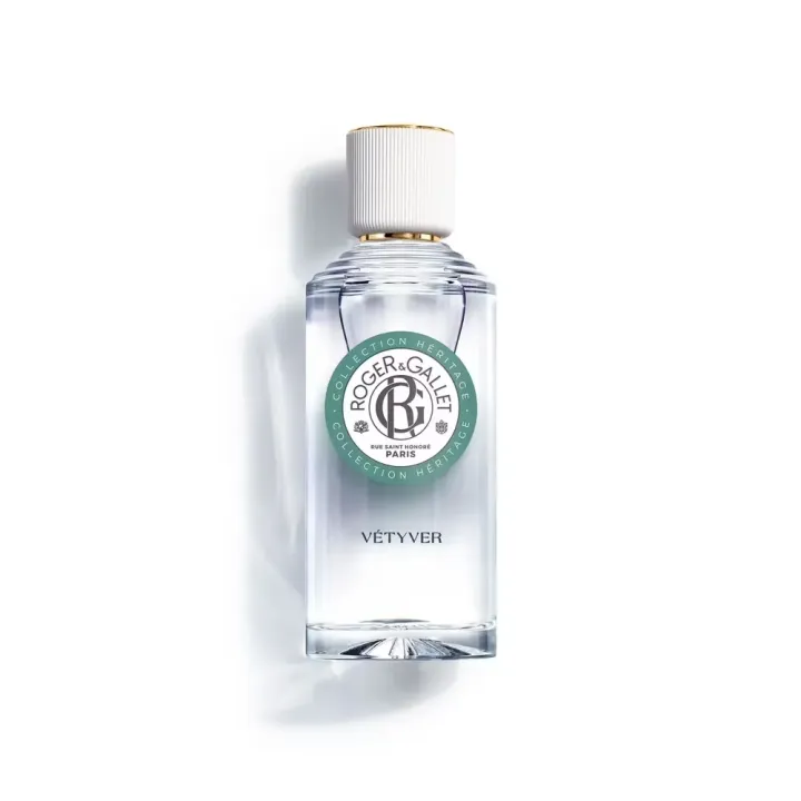 Eau parfumée bienfaisante Vetyver Roger & Gallet - flacon de 100ml