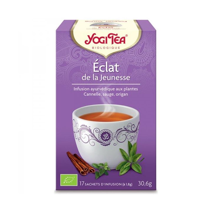 Eclat de jeunesse BIO Yogi Tea - 17 infusettes