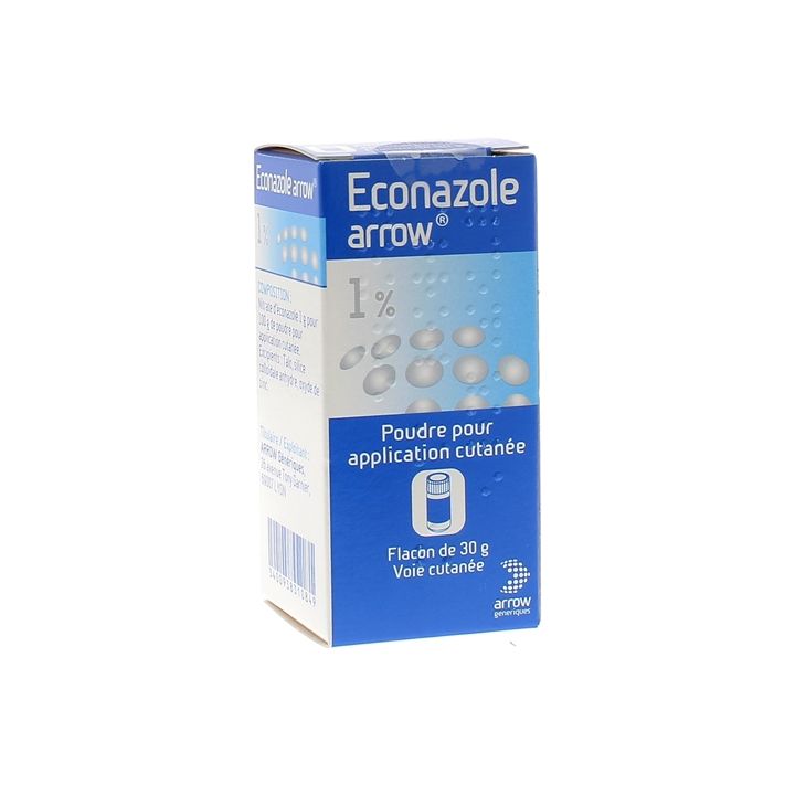 Econazole 1%  Arrow - flacon de 30g