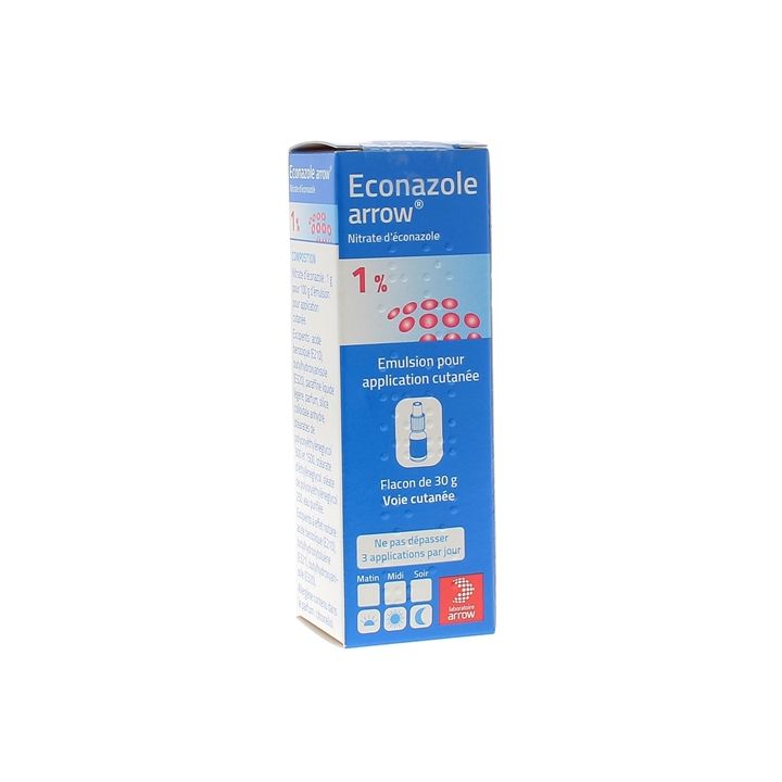 Econazole 1% Arrow - flacon de 30g