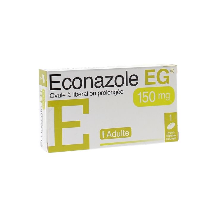 Econazole L.P 150 mg ovule EG labo - Boite de 1 ovule