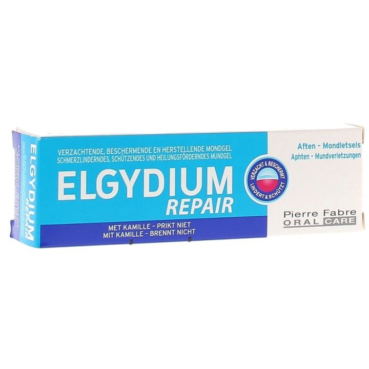 Elgydium Repair gel buccal apaisant - tube de 15 ml