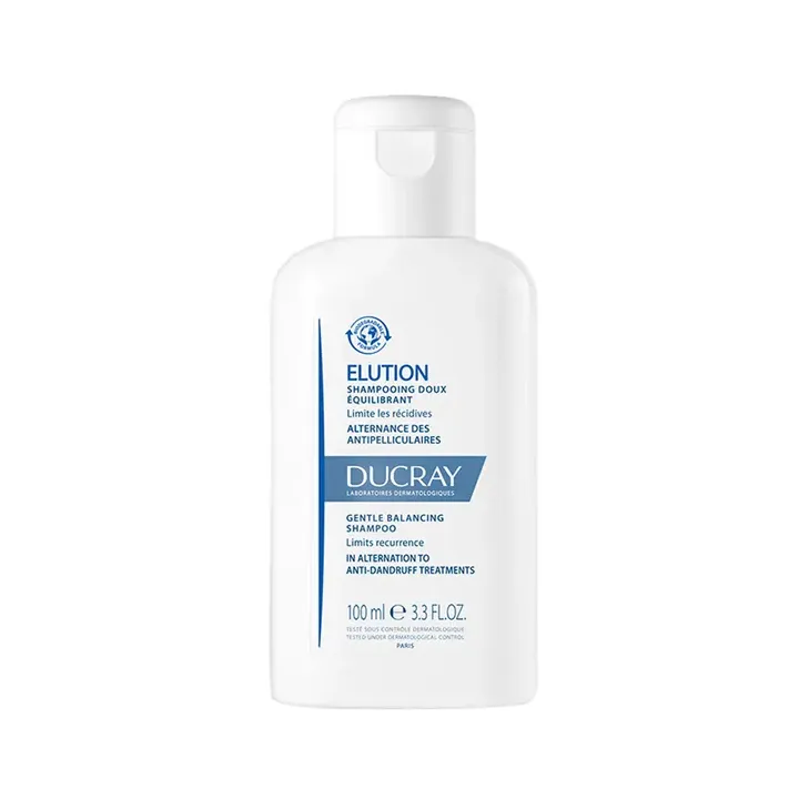 Elution shampooing doux équilibrant Ducray - flacon de 100 ml