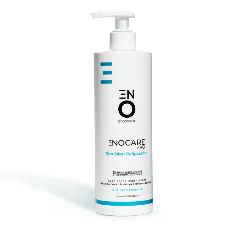 Enocare pro émulsion relipidante ENO laboratoire Codexial - flacon pompe de 400 ml