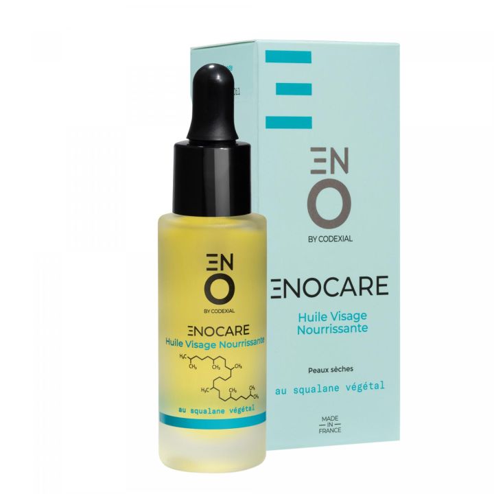 Enocare huile visage nourrissante ENO laboratoire Codexial - flacon compte-gouttes de 20ml