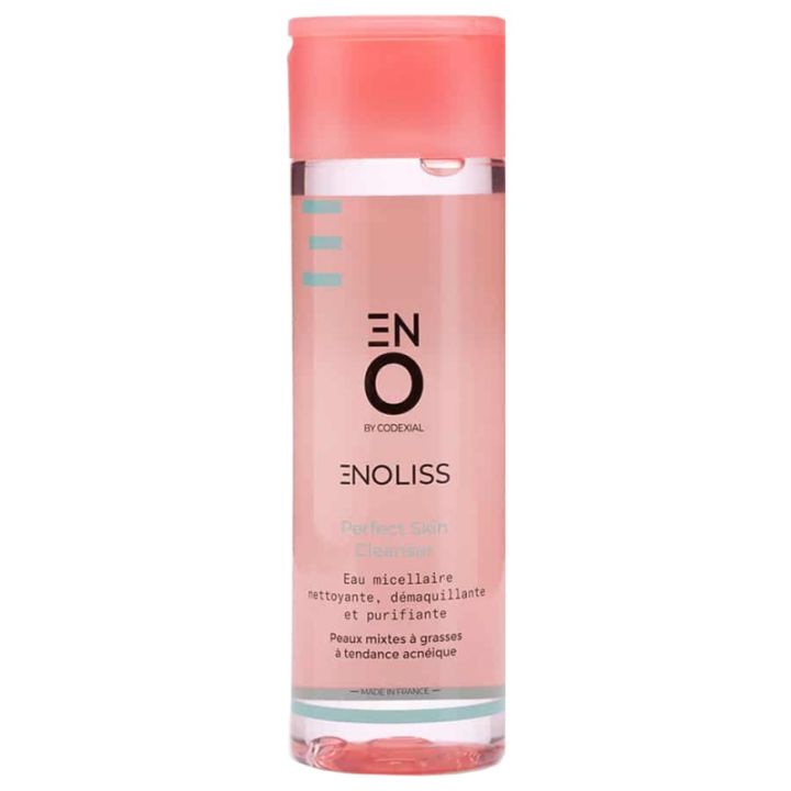 Enoliss Perfect Skin Cleanser Eau micellaire ENO laboratoire Codexial - flacon de 200 ml