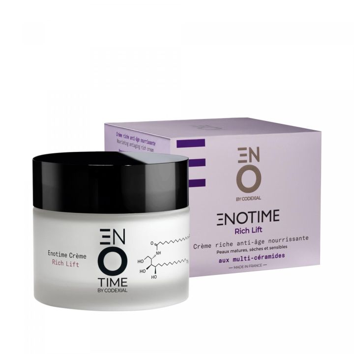 Enotime rich lift crème nourrissante ENO laboratoire Codexial - pot de 50ml