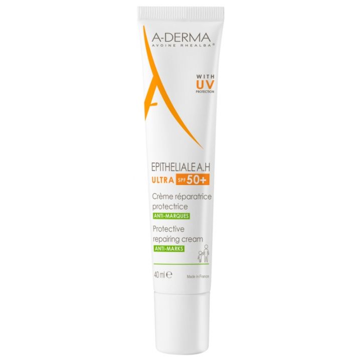 Epitheliale A.H Ultra Crème réparatrice protectrice SPF50+ A-derma - tube de 40 ml