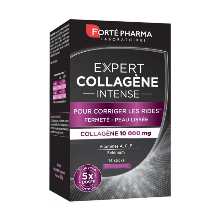 Expert collagène intense Forté Pharma - boîte de 14 sticks