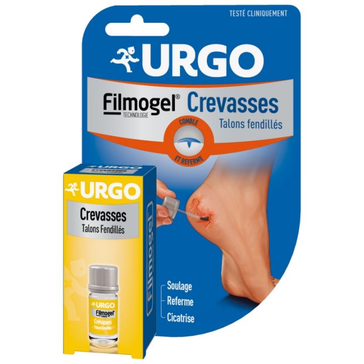 Filmogel Crevasses talons fendillés Urgo - flacon de 7,5ml