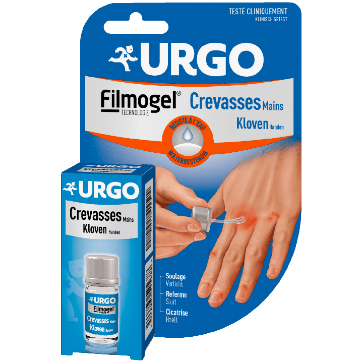 Filmogel crevasses mains Urgo - tube de 3,25 ml