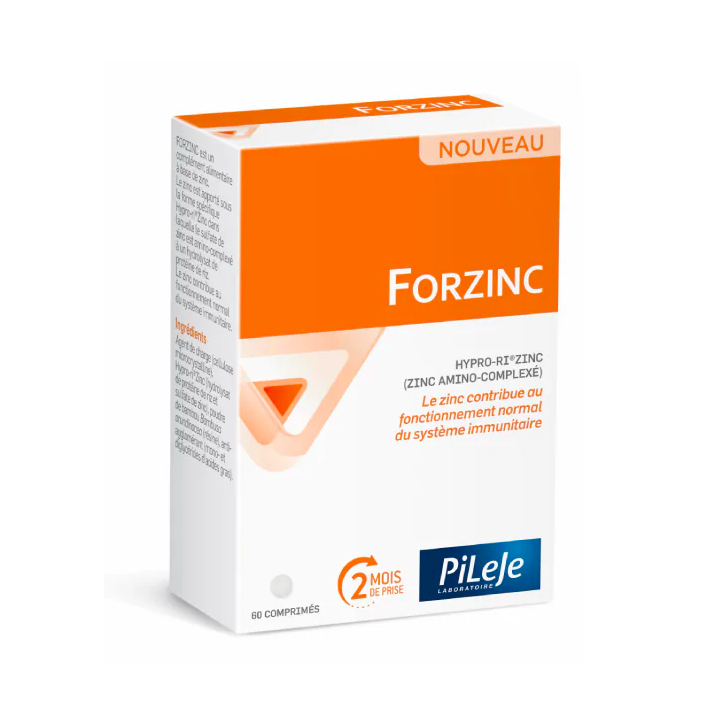 Forzinc Pileje - boîte de 60 comprimés