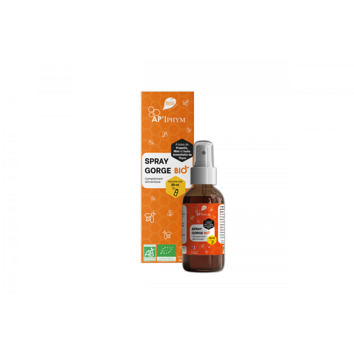 AP'Iphym spray gorge BIO Iphym - spray de 20ml