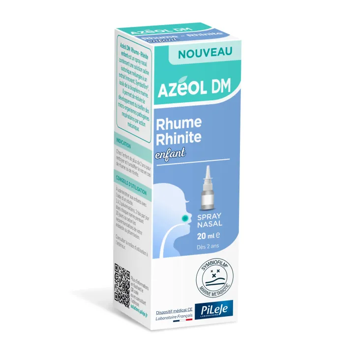 Azéol DM enfant spray nasal rhinite rhinosinusite Pileje - flacon de 20ml