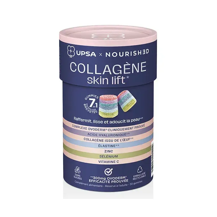 Collagène skin lift Upsa - pot de 30 gummies