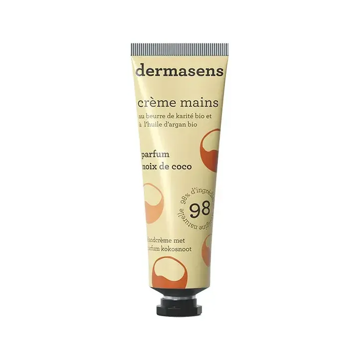 Dermasens Crème mains coco Marque Verte - tube de 30ml