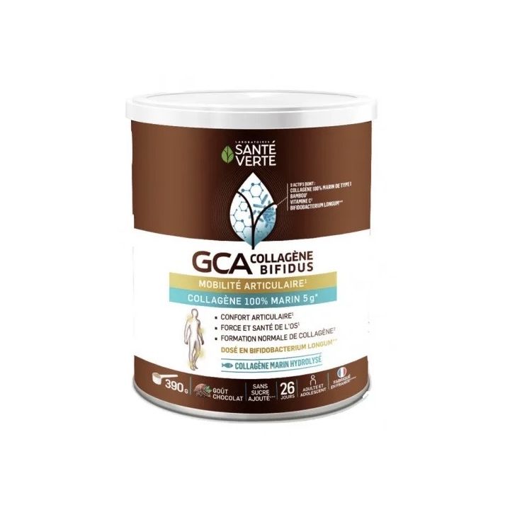 GCA Collagène bifidus Santé Verte - pot de 390g