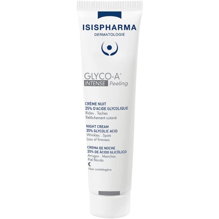 Glyco-A Intense Peeling crème nuit 25% acide glycolique Isispharma - tube de 30ml