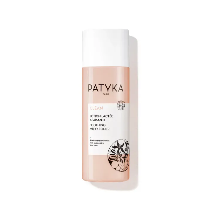 Lotion lactée apaisante bio Clean Patyka - flacon de 100ml