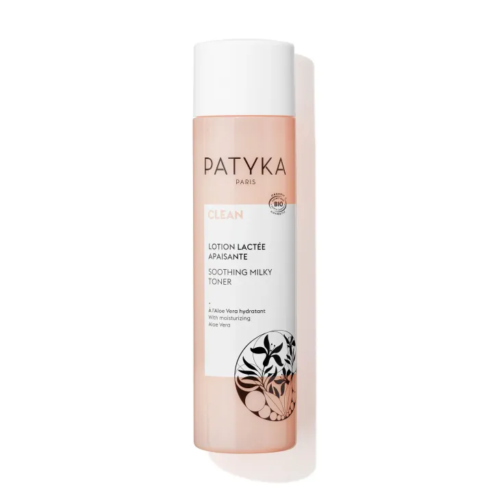 Lotion lactée apaisante bio Clean Patyka - flacon de 200ml