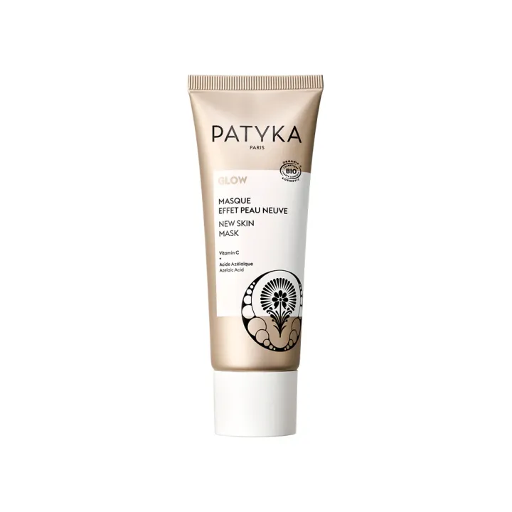 Masque effet peau neuve bio Glow Patyka - tube de 50ml