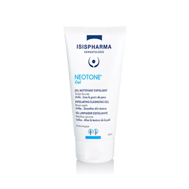 Neotone gel nettoyant exfoliant Isispharma - tube de 150ml