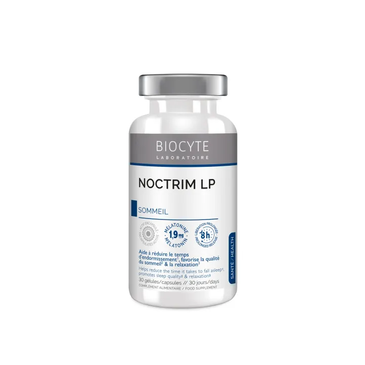 Noctrim LP sommeil Biocyte - pot de 30 gélules