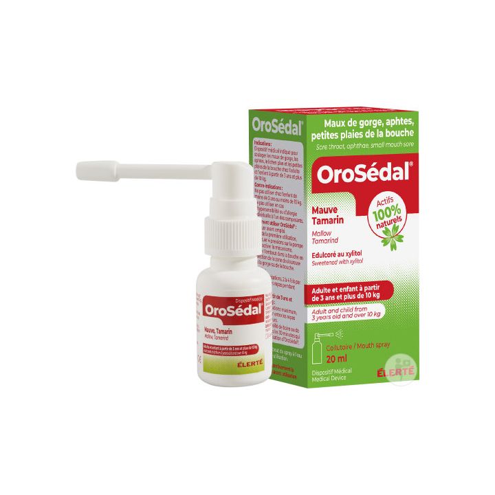 Orosédal collutoire Élerté - spray de 20ml