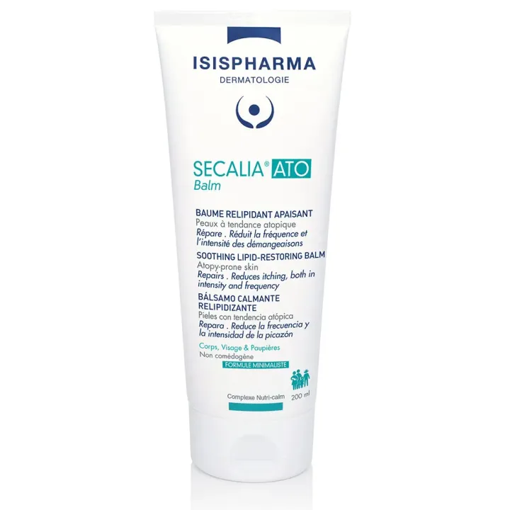 Secalia Ato baume relipidant apaisant Isispharma - tube de 200ml