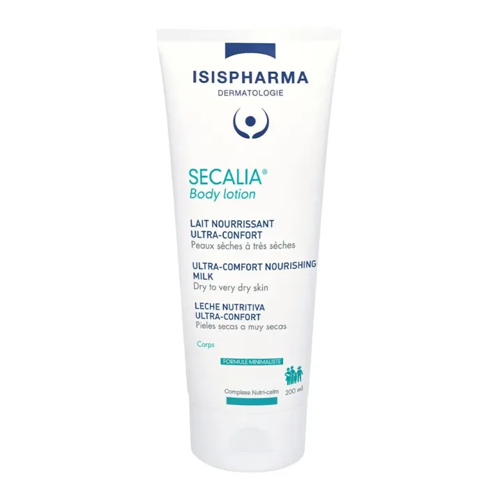 Secalia lait nourrissant ultra-confort Isispharma - tube de 200ml