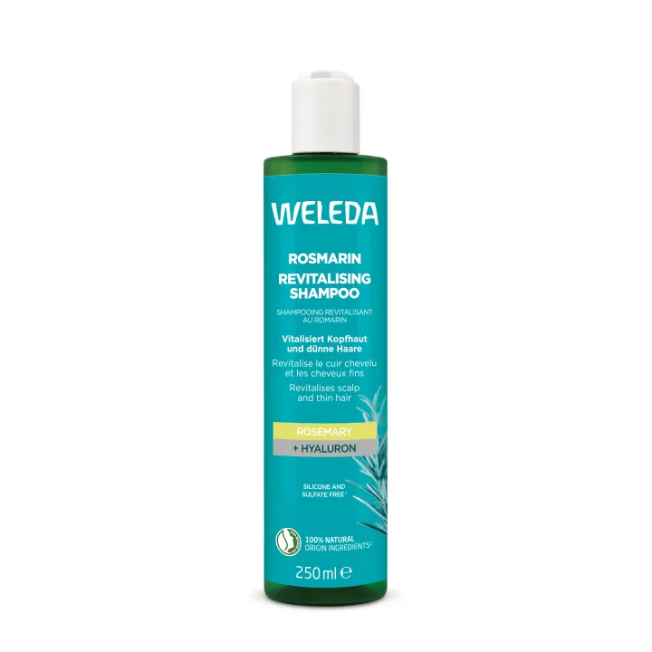 Shampooing revitalisant au romarin Weleda - flacon de 250ml