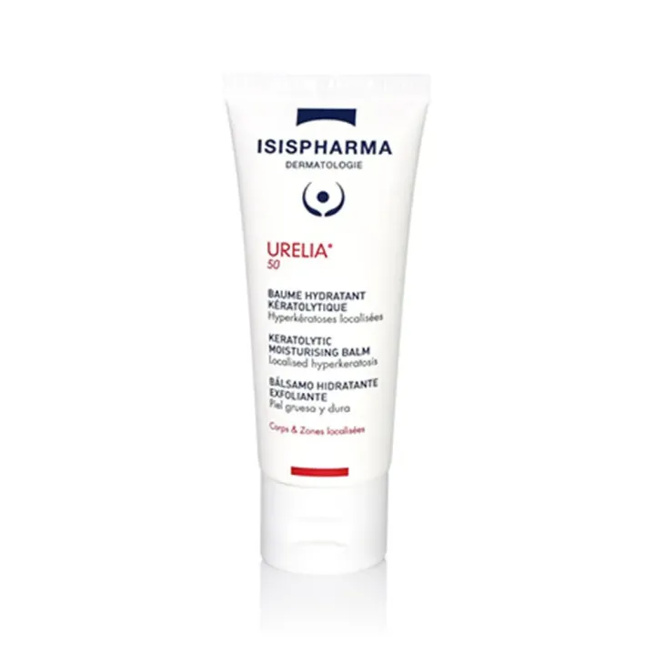 Urelia 50 baume hydratant kératolyptique Isispharma - tube de 40ml